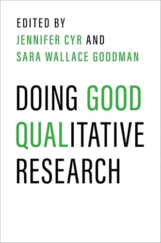 

Doing Good Qualitative Research