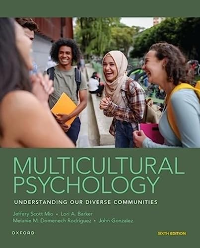 Stock image for Multicultural Psychology for sale by BooksRun