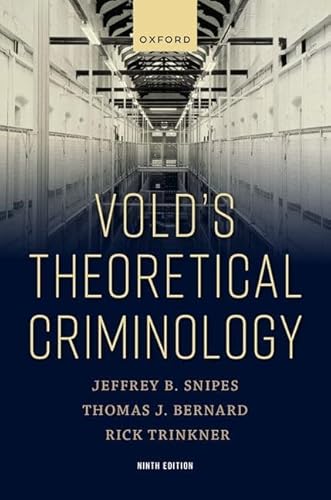 Imagen de archivo de Vold's Theoretical Criminology a la venta por Blackwell's