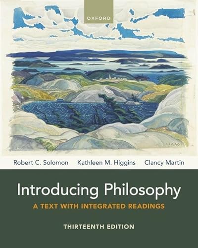 Beispielbild fr Introducing Philosophy: A Text with Integrated Readings zum Verkauf von Books From California
