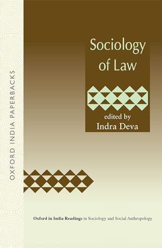 Stock image for Sociology of Law (Oxford in India ReaDeva, Indra for sale by Iridium_Books