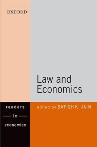 Beispielbild fr Law and Economics zum Verkauf von Prior Books Ltd