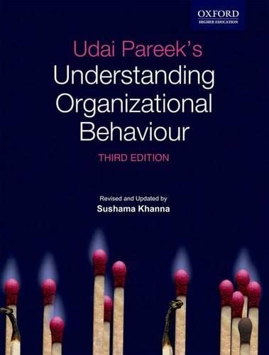 Stock image for Udai Pareek*s Understanding organizational Behaviour, 3e for sale by Mispah books