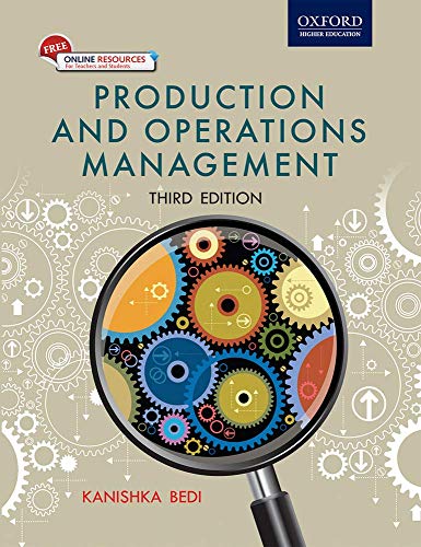 Imagen de archivo de Production and Operations Management a la venta por Books Puddle