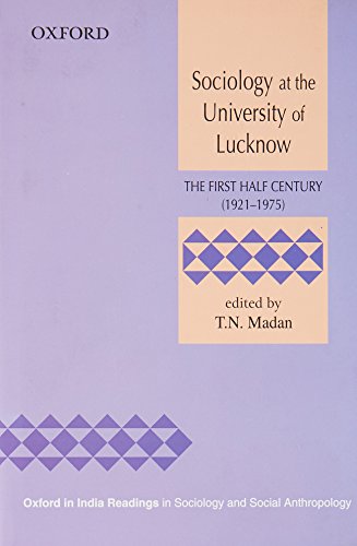 Beispielbild fr Sociology at the University of Lucknow zum Verkauf von Blackwell's