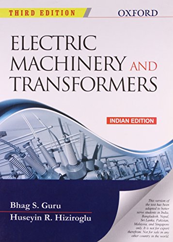 9780198089827: ELECTRIC MACHINERY AND TRANSFORMERS 3RD ED.