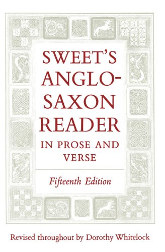 Beispielbild fr Sweet's AngloSaxon Reader in Prose and Verse zum Verkauf von WorldofBooks