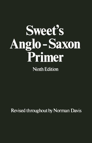 Beispielbild fr Sweet's Anglo-Saxon Primer zum Verkauf von Ergodebooks