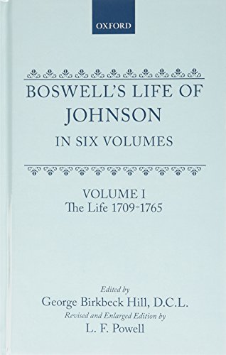Stock image for The Life of Johnson Volume 4 The Life, 1780-1784 for sale by CHARLES BOSSOM