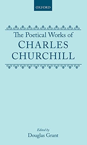 Stock image for The Poetical Works of Charles ChurchiChurchill, Charles for sale by Iridium_Books