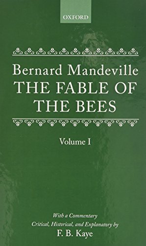 Beispielbild fr Fable of the Bees, or Private Vices, Publick Benefits. 2 Volumes. zum Verkauf von Powell's Bookstores Chicago, ABAA