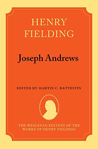 9780198114512: Henry Fielding: Joseph Andrews