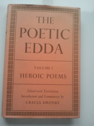 9780198114970: The Poetic Edda: Volume 1: Heroic Poems