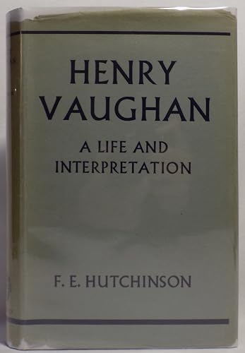 Beispielbild fr Henry Vaughan: A Life and Interpretation zum Verkauf von Better World Books