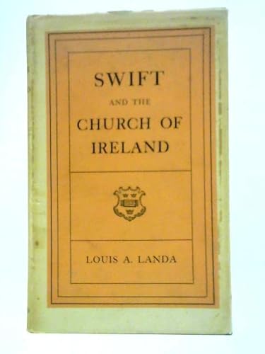 Imagen de archivo de Swift and the Church of Ireland a la venta por Better World Books