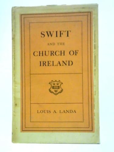 9780198115595: Swift and the Church of Ireland