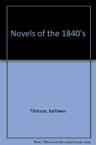Beispielbild fr Novels of the 1840's zum Verkauf von Better World Books