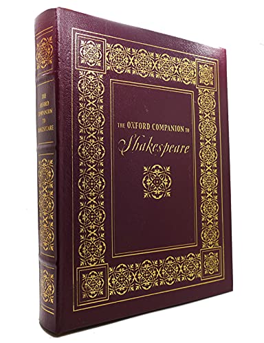 9780198117353: The Oxford Companion to Shakespeare