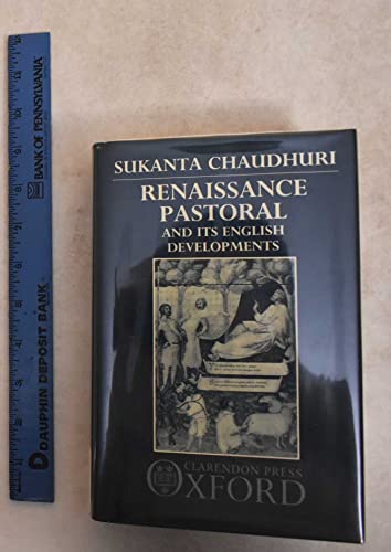 Stock image for Renaissance Pastoral and Its English Developments for sale by Better World Books