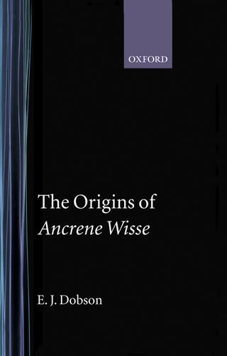 Imagen de archivo de Origins of Ancrene Wisse C a la venta por Ergodebooks
