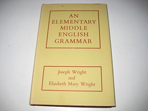 9780198119258: An Elementary Middle English Grammar