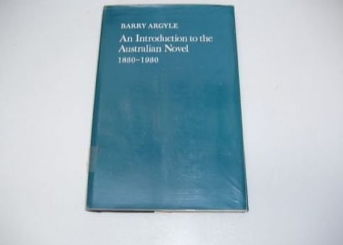 9780198120094: Introduction to the Australian Novel, 1830-1930