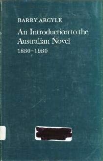 9780198120094: Introduction to the Australian Novel, 1830-1930