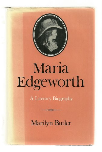 Beispielbild fr Maria Edgeworth : A Literary Biography zum Verkauf von Better World Books