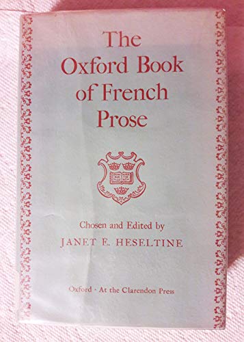 Beispielbild fr Oxford Book of French Prose zum Verkauf von WorldofBooks