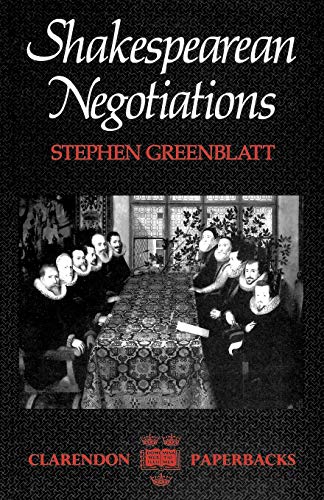 9780198122272: Shakespearean Negotiations