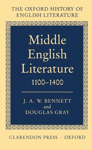 Stock image for Middle English Literature 1100-1400 (Oxford History of English Literature) for sale by WorldofBooks