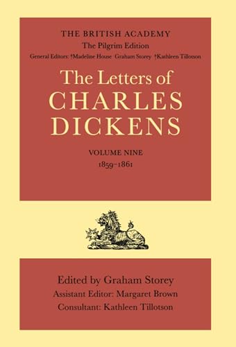 The British Academy/The Pilgrim Edition of the Letters of Charles Dickens: Volume 9: 1859-1861 (Hardcover) - Charles Dickens