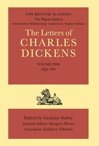 Stock image for The Letters of Charles Dickens: The Pilgrim Editionvolume 9: 1859-1861 for sale by ThriftBooks-Atlanta