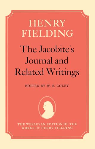 9780198125068: The Jacobite's Journal and Related Writings