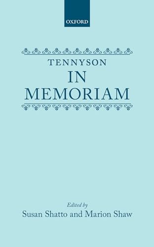 9780198127475: Tennyson in Memoriam