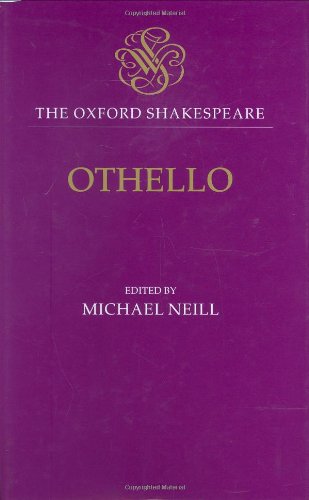 Beispielbild fr Othello: The Moor of Venice: The Oxford Shakespeare Othello: The Moor of Venice zum Verkauf von ThriftBooks-Atlanta