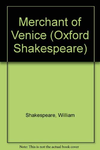 9780198129257: Merchant of Venice (Oxford Shakespeare)