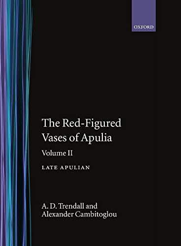 Stock image for The Red-Figured Vases of Apulia Indexes for sale by Ann Becker