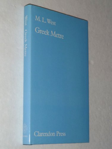 9780198140184: Greek Metre