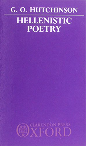 9780198140405: Hellenistic Poetry