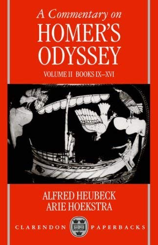 Imagen de archivo de A Commentary on Homer's Odyssey: Volume II: Books IX-XVI a la venta por Labyrinth Books