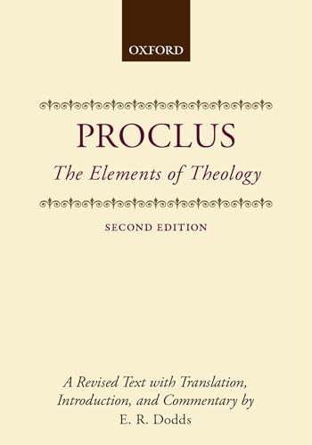 9780198140979: The Elements of Theology: A Revised Text with Translation, Introduction, and Commentary (Clarendon Paperbacks)