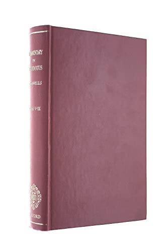 Stock image for A Commentary on Herodotus With Introduction and Appendices Volume 2 (v. 2) for sale by Michener & Rutledge Booksellers, Inc.