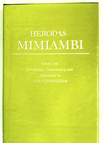 Mimiambi; (Greek Edition)