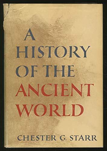Imagen de archivo de A History of the Ancient World a la venta por Better World Books: West