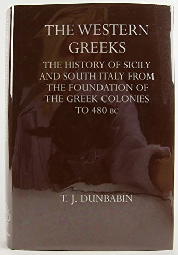 9780198142744: Western Greeks the History of Sicily