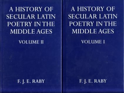 Beispielbild fr A History of Secular Latin Poetry in Middle Ages (Oxford University Press academic monograph reprints) zum Verkauf von WorldofBooks