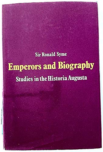 Beispielbild fr Emperors and Biography. Studies in the Historia Augusta. zum Verkauf von Ted Kottler, Bookseller