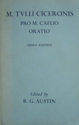 9780198144014: Pro Caelio Oratio