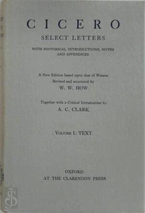 9780198144038: Select Letters: v. 1